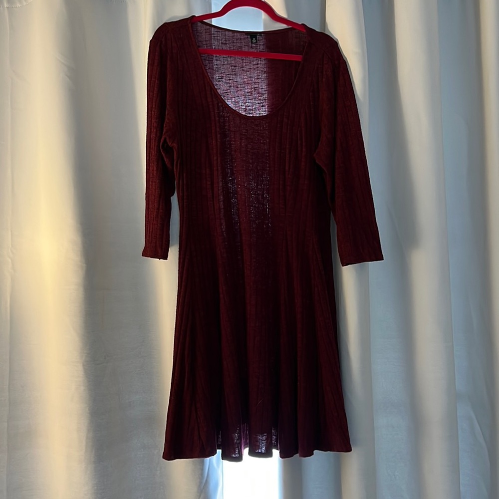 Torrid A-line long sleeve dress